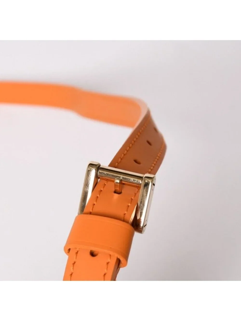 Louis Vuitton Dhanura PM 2-Way Bag Epi Leather Mandarin Orange Gold
